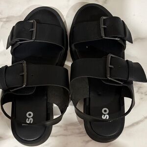 SO Black Women's Sandals